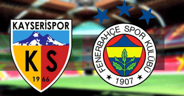 Spor Toto Süper Lig 21.Hafta: Kayserispor Fenerbahçe Kadroları Belli Oldu 